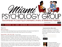 Tablet Screenshot of miamipsychologygroup.com